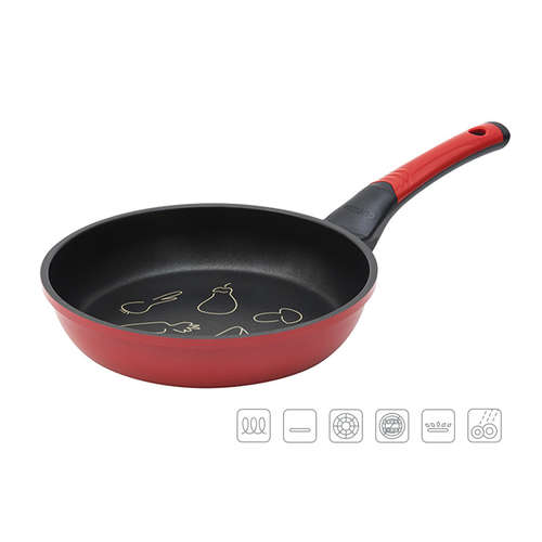Tigaie Diamond OURSSON PF2420D/RD, 24 cm